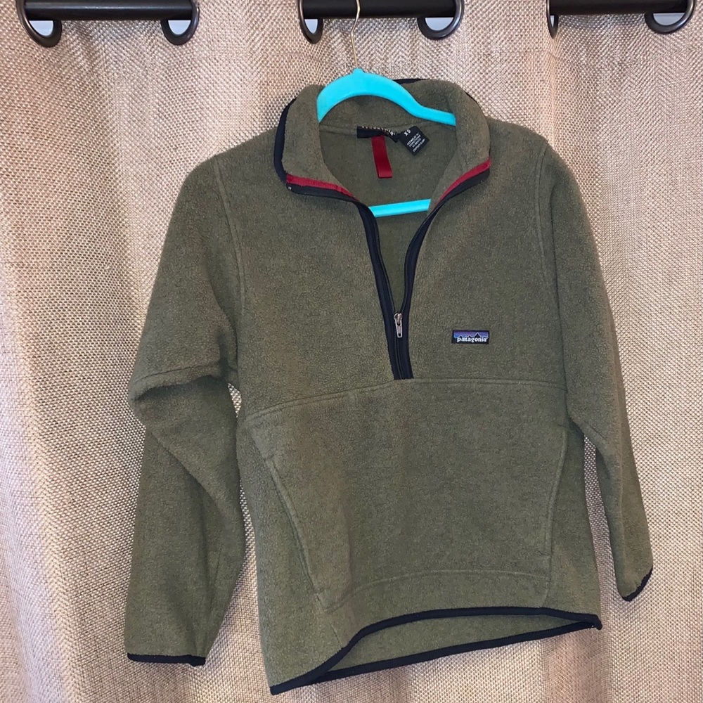 Patagonia Synchilla fleece pull over, vintage